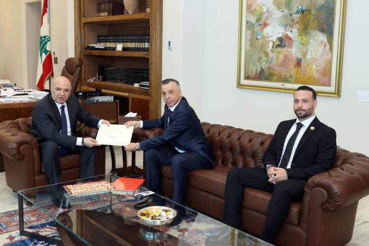 Meeting with Lebanese President