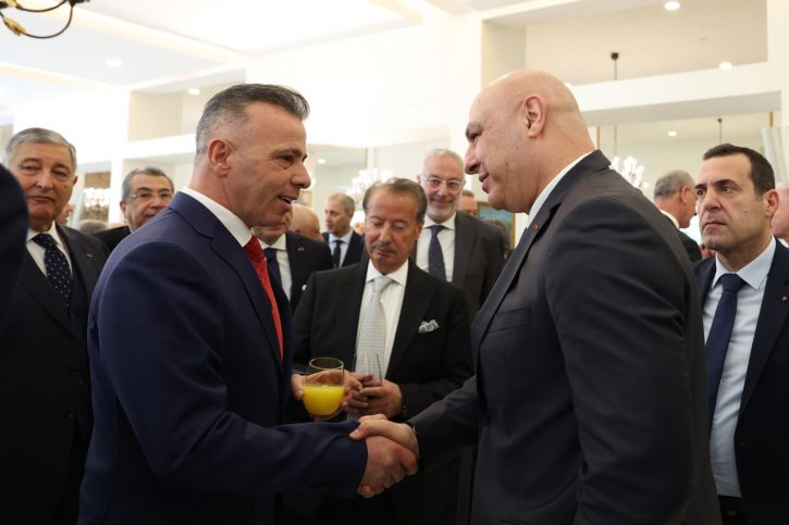 Concul Ali Myree meeting Lebanese president Joseph Aoun