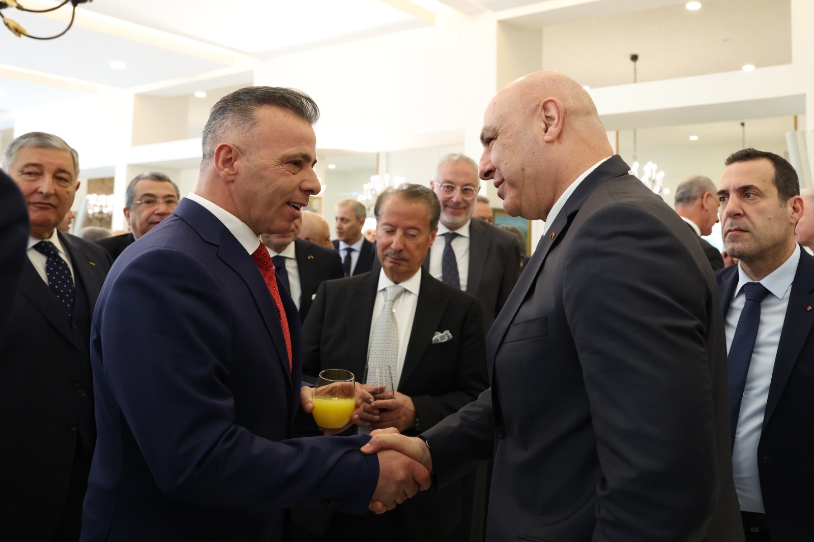 Concul Ali Myree meeting Lebanese president Joseph Aoun